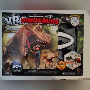 VR Dinosaurs Virtual Reality Activity Set - Black